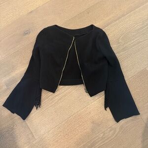 Black fringe set